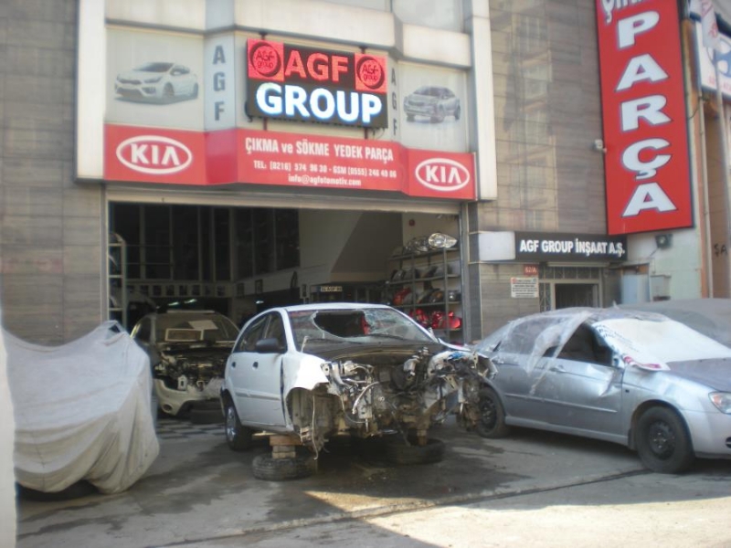 kia rio çıkma parçaları