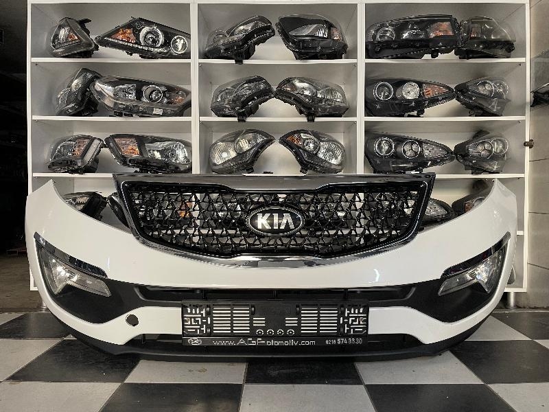 kia sportage çıkma ön tampon dolu